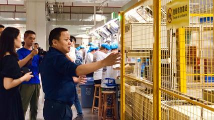 不負(fù)期望,智造咖香 京東攜知名媒體探訪(fǎng)百勝圖技術(shù)交流